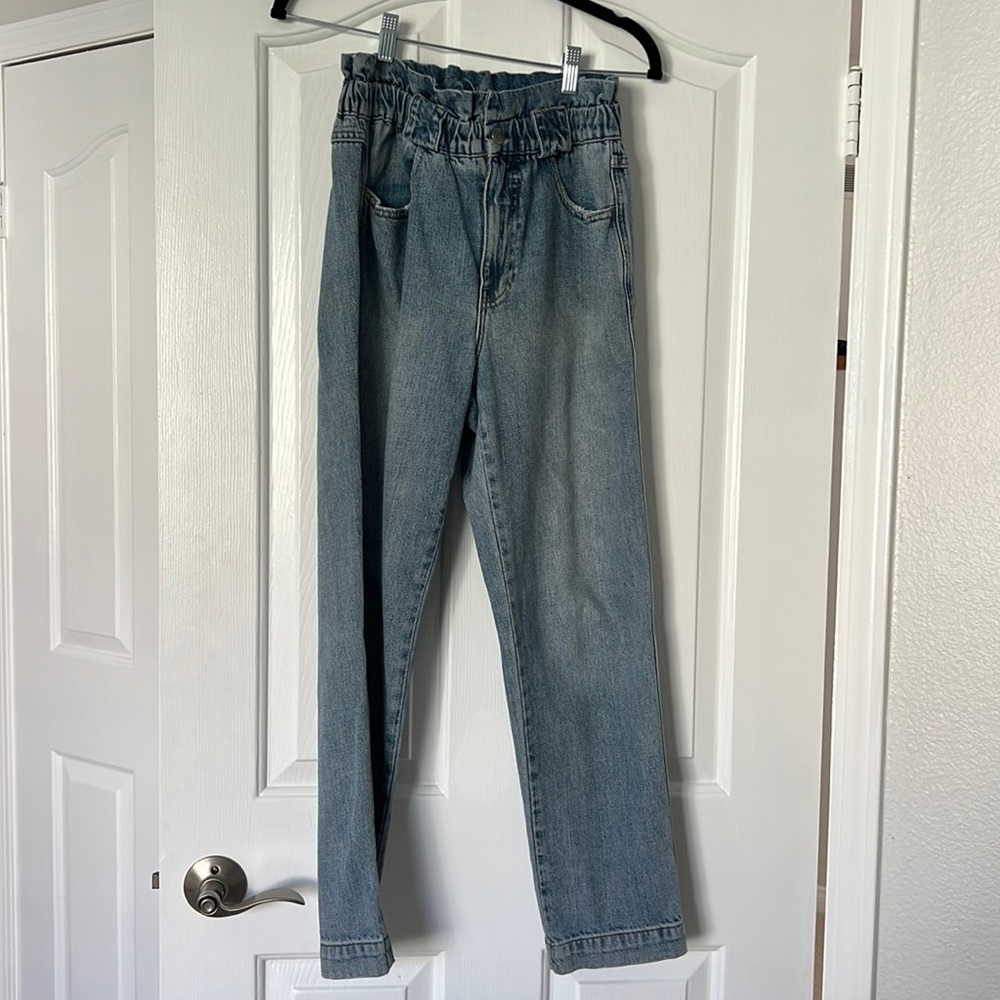 Pistola Dakota Paper Bag Jeans - Size Small